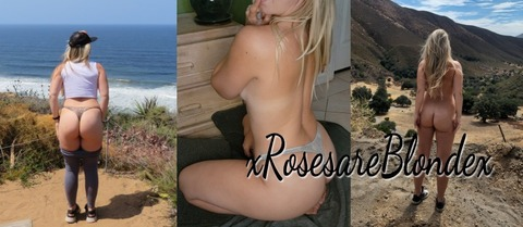 xrosesareblondex onlyfans leaked picture 1